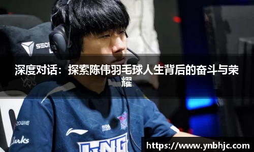 深度对话：探索陈伟羽毛球人生背后的奋斗与荣耀